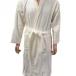 Ecru Haven Unisex Cotton Terry Bathrobe