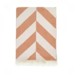 Amber Sunset Cotton Throw