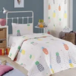 Cream Harmony Quilted Bedspread Set
