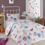 Ivory Dawn White Quilted Bedspread Set