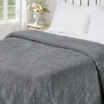 Grey Haven Faux Fur Bedspread